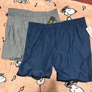 Athletic Works Men's Jersey Knit Shorts, 9" Inseam